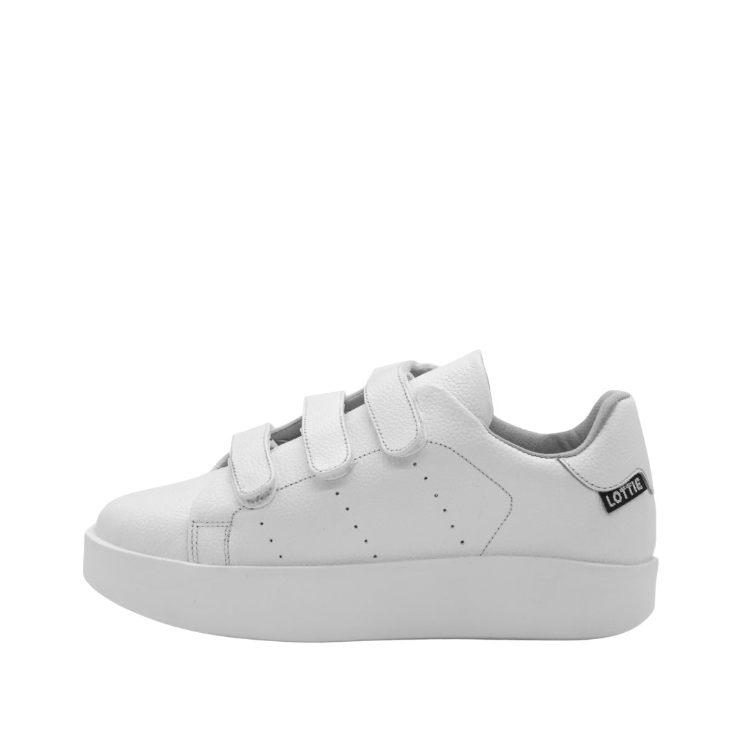 Zapatilla Escolar mujer Habana White