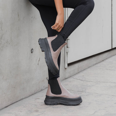 Botin mujer Chelsea Mocca