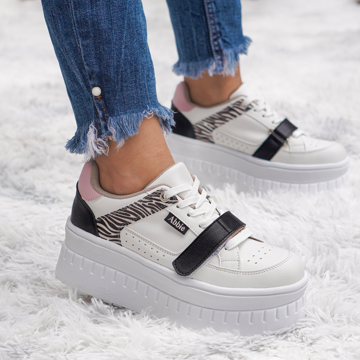 Zapatilla mujer Abbie Atenas Blanco