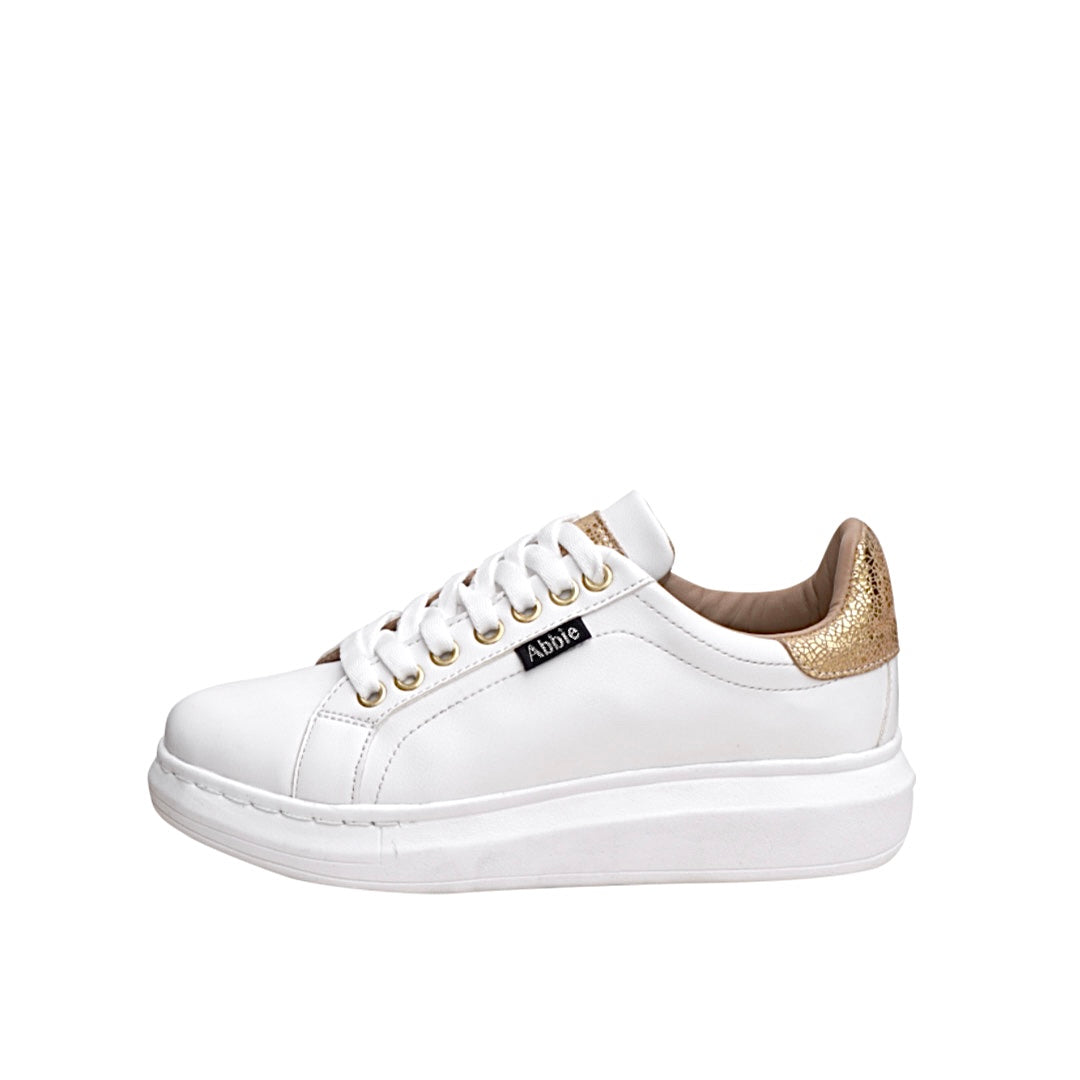 Zapatilla mujer Abbie Londres Dorado