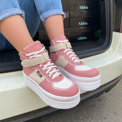 Zapatilla mujer Abbie Paris Rosado