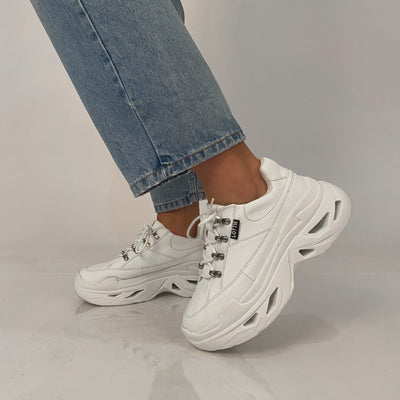 Zapatilla mujer Fighter White