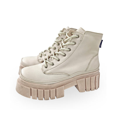 Botin mujer Army Beige