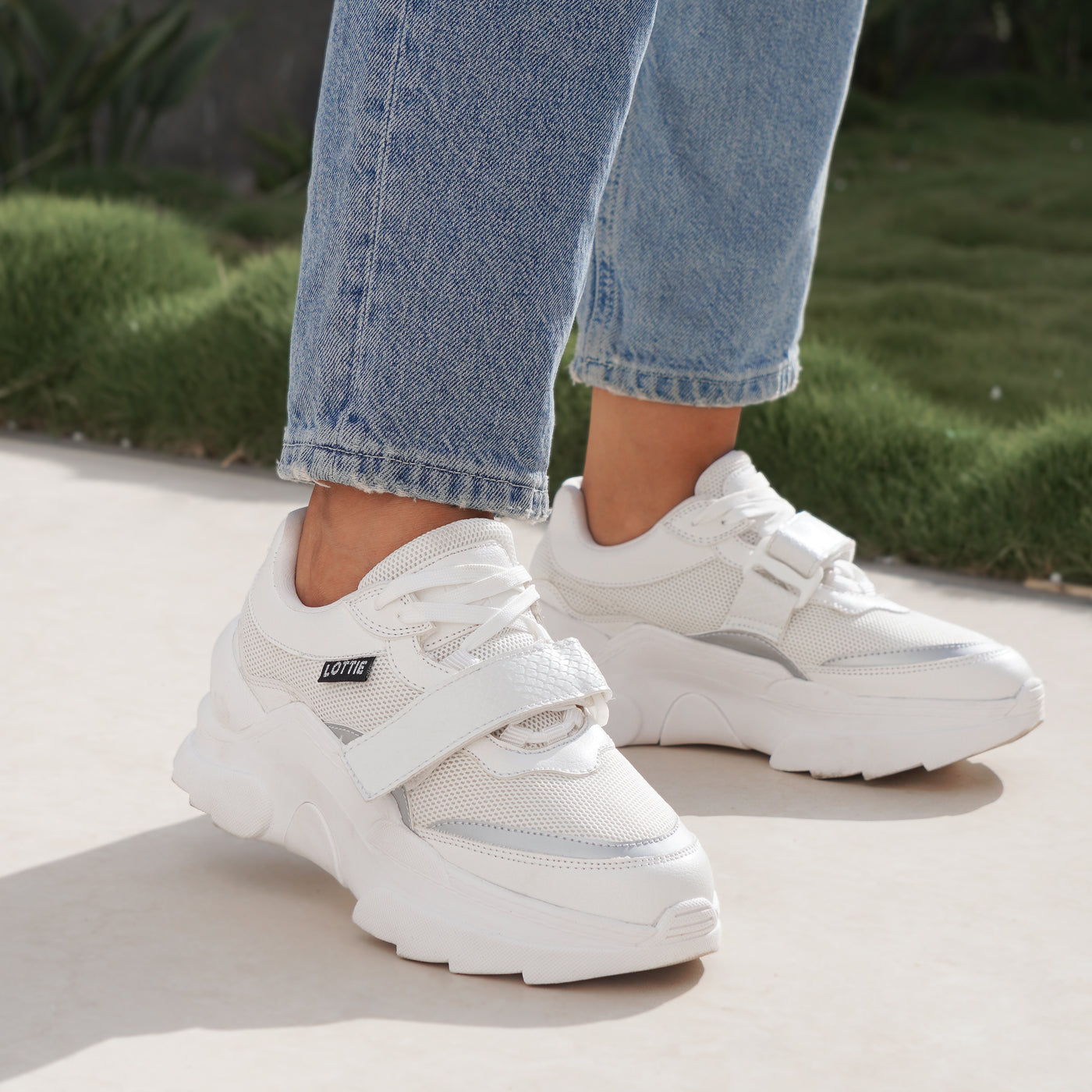 Zapatilla mujer Emma White