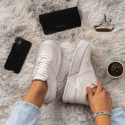Zapatilla Mujer Bianca White