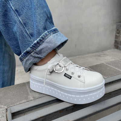 Zapatilla mujer Abbie Roma Blanco