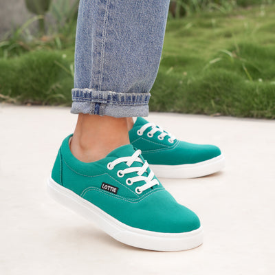 Zapatilla mujer Skater Verde