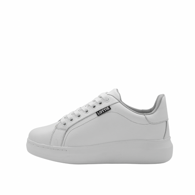Zapatilla Escolar mujer Londres Blanco