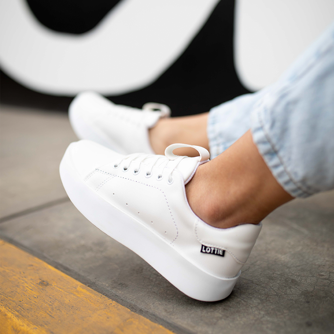 Zapatilla mujer Porto White