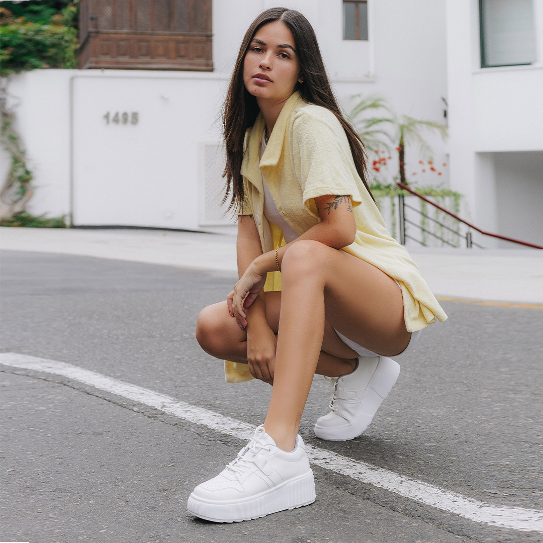 Zapatilla Mujer Aurelia White