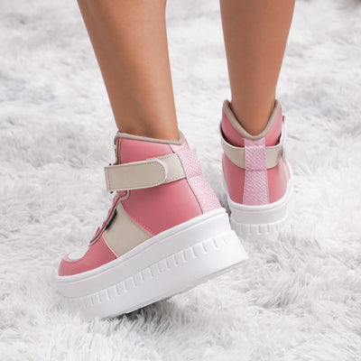 Zapatilla mujer Abbie Paris Rosado
