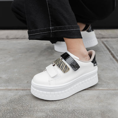 Zapatilla mujer Abbie Venecia Blanco