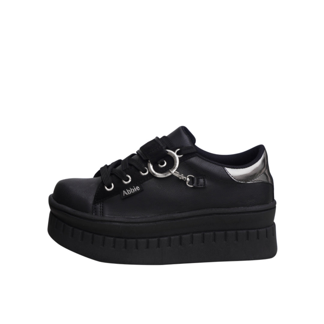 Zapatilla mujer Abbie Roma Negro