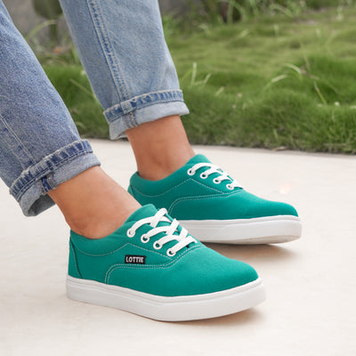 Zapatilla mujer Skater Verde