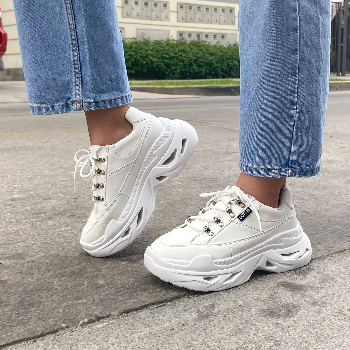 Zapatilla mujer Fighter White