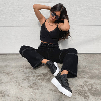 Zapatilla mujer Camila Black