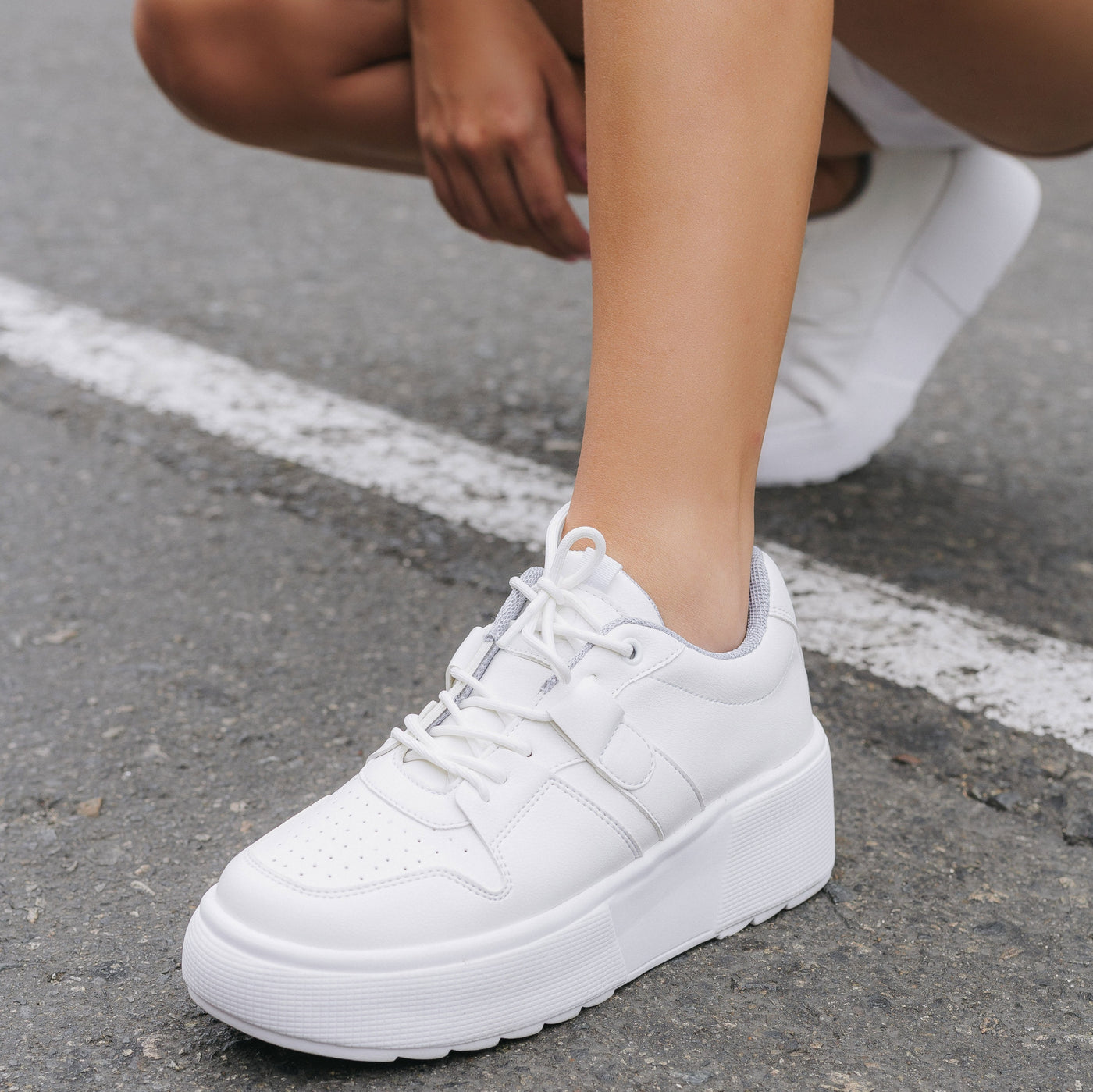 Zapatilla Mujer Aurelia White