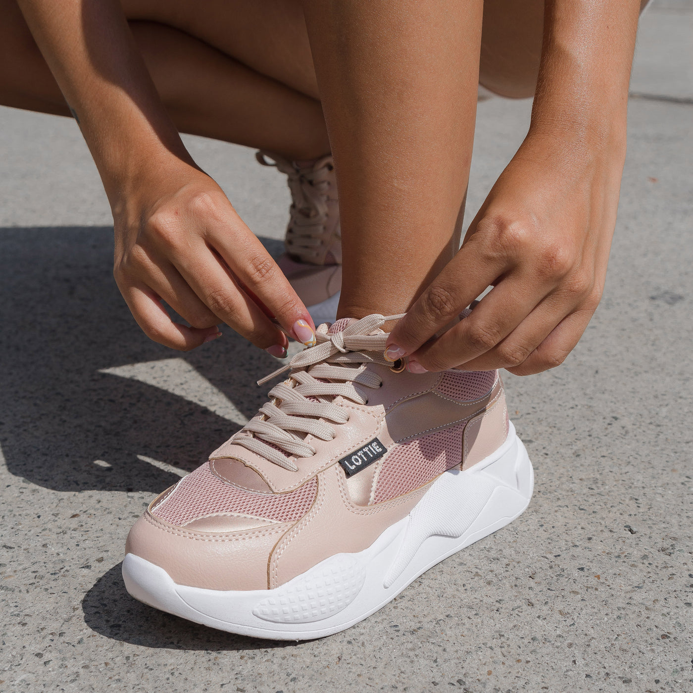 Zapatilla mujer Sofia Nude