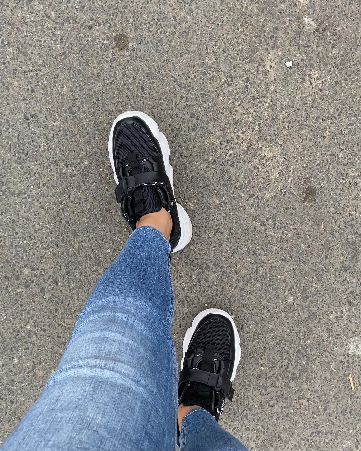 Zapatilla mujer Galactica Blanco/Negro