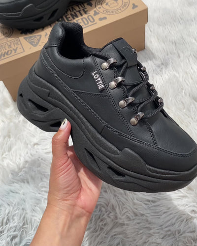 Zapatilla mujer Fighter Black