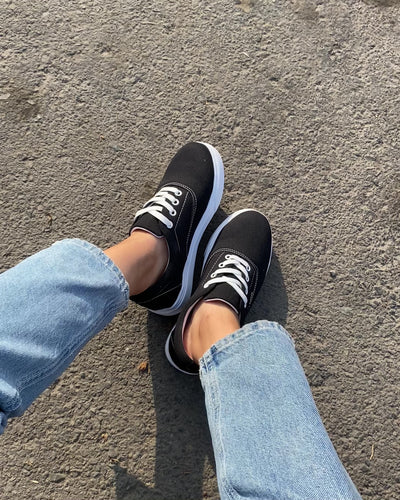 Zapatilla mujer Skater Negro