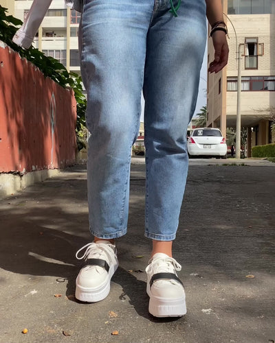 Zapatilla mujer Abbie Atenas Blanco