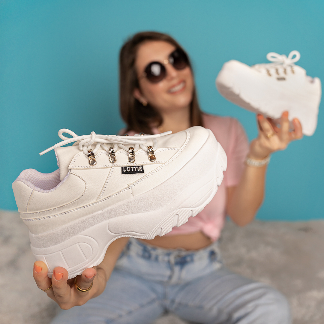 Zapatilla mujer Guerrera White