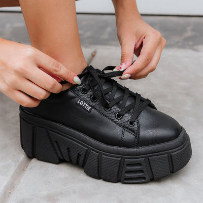 Zapatilla mujer Maya Basic Negro