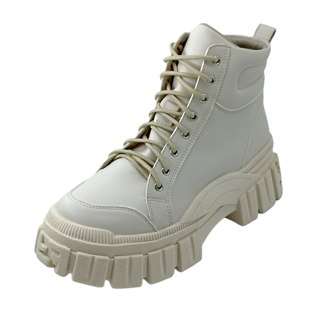 Botin mujer Combat Rio Beige