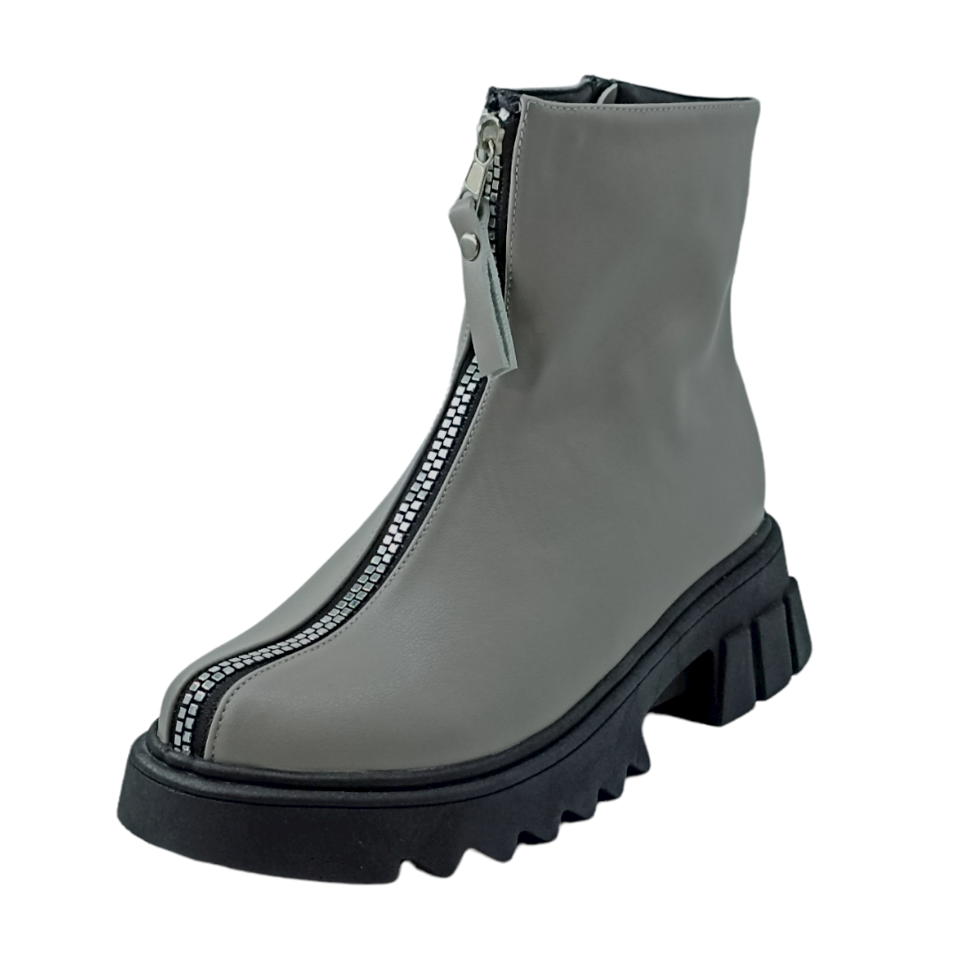 Botin mujer Berlin Plomo