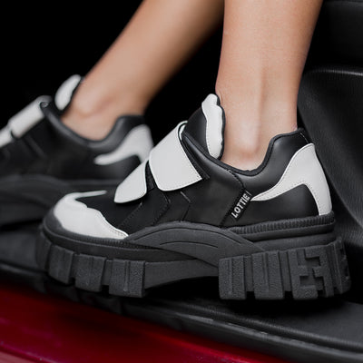 Zapatilla mujer Tokio Negro